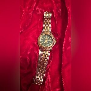 Vintage Guess Two-Tone Gold and Silver Water-pro 1996 Watch - Japan Movement